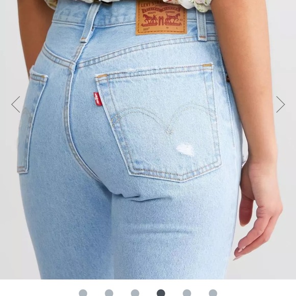 Levi’s 501 cropped jeans - Picture 4 of 11